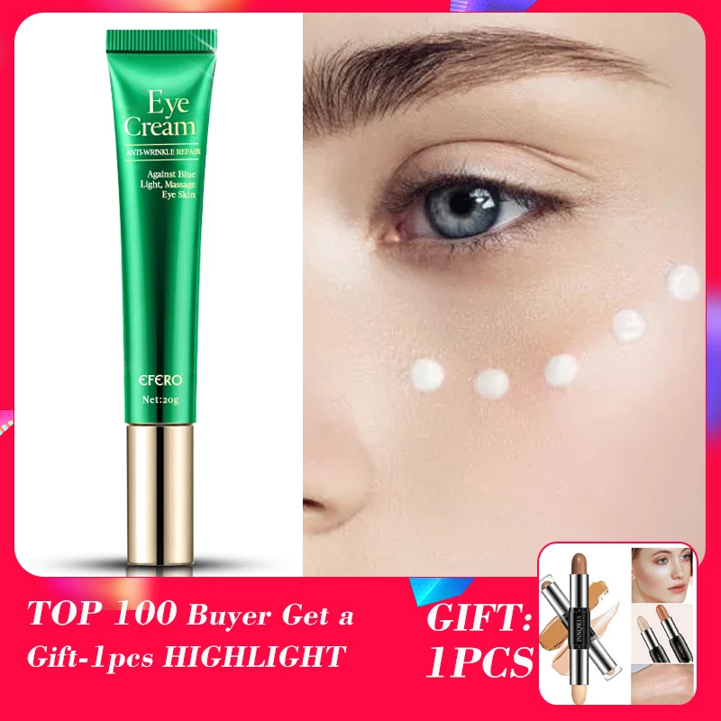 

Collagen Eye Cream Hydrating Eye Essence Anti Dark Circle Wrinkle Firming Moisturizing Whitening Cream Anti-Puffiness Eye Care