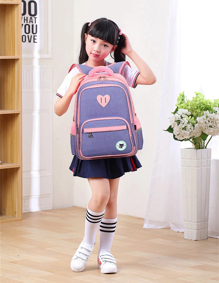 OKKID милый школьный рюкзак для девочек, Детский Школьный Рюкзак kawaii, рюкзак для начальной школы, рюкзак для девочек, подарки на год