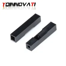 100 шт. Dupont головка 2,54 мм 1P 1X1P Dupont пластиковая оболочка штыревая головка соединитель соединительный провод кабель корпус штекер Женский