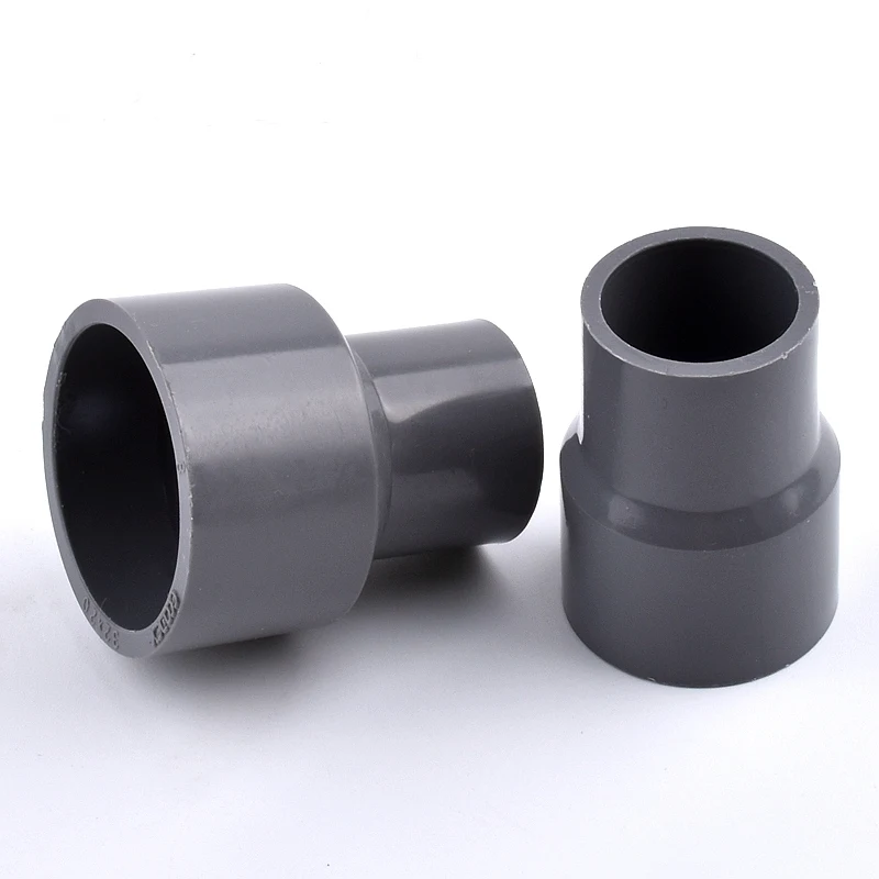 PVC Straight Reducing Connectors Water Pipe Connector For Garden Irrigation Aquarium 1Pcs 63mm 75mm 90mm plastic pipe connector water pipe connector pipe connector water pipe fitting irrigation pipe fitting garden water connector plastic pipe fitting