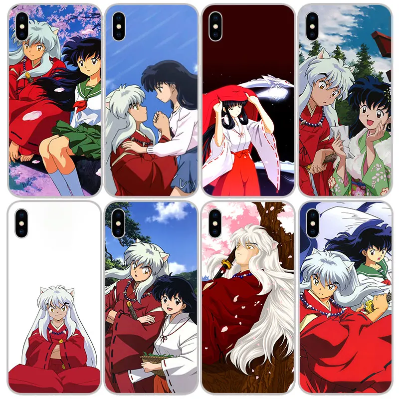 INUYASYA anime Silicone Soft TPU Cases Covers For iPhone 11 Pro XS Max X XR 8 7 6S Plus 5S SE 4S Silicon Case Cover |