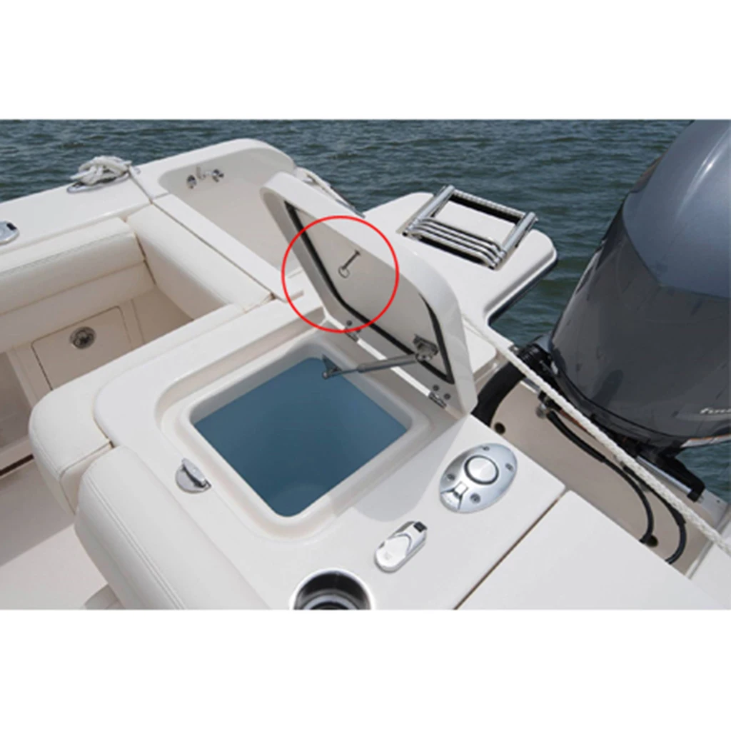 Stainless Steel Boat Ring Hatch Cover Pull Dia 32mm,Strong Corrosion Resistance