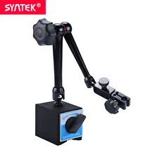 Syntek Mini Universal Adjustable Gauge Stand Holder Magnetic Base Holder Digital Level Dial Test Indicator Precision Indicators professional mini magnetic base holder for digital level dial testing indicator tool with stand