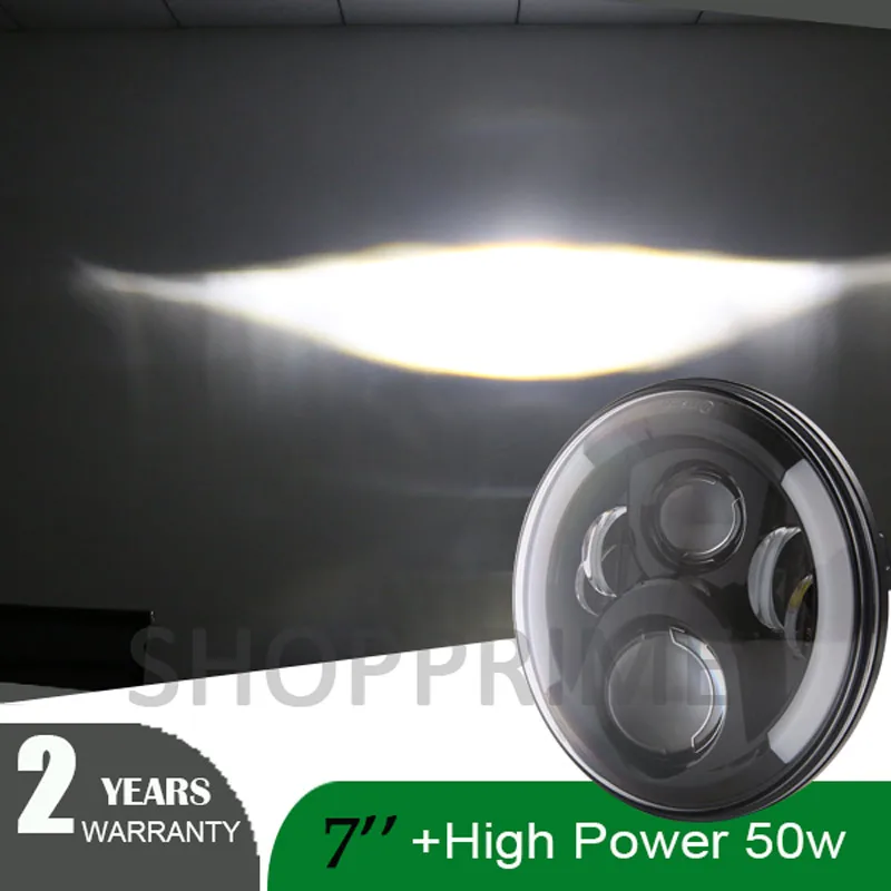 Land Rover Defender 90 110 130 DEL Halo Feux Phares High//Low Beam 2008