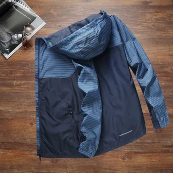 

Autumn Jacket Men's Wear Lian Cap Plus Fat plus Size Loose Fat Fat Man Sports Jacket Shirt Top Coat