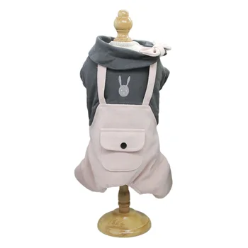 

Autumn and Winter Outwear Clothing for Animals Four-legged Clothes for Small Dog Thick Warm Winter Clothes Pets Dog Jumpsuits