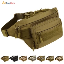 Наружная тактическая многофункциональная поясная сумка для мужчин Военная Боевая дорожная сумка для верховой езды спортивная охотничья походная Сумка водонепроницаемая сумка для телефона нагрудные сумки