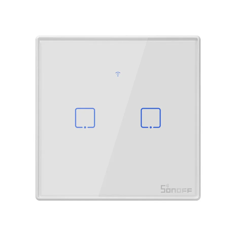 Sonoff T2 Smart WiFi RF APP Touch Control Wall Light Switch 1 2 3 Gang 86 Type UK Panel Wall Touch Light Switch Alexa Nest-15