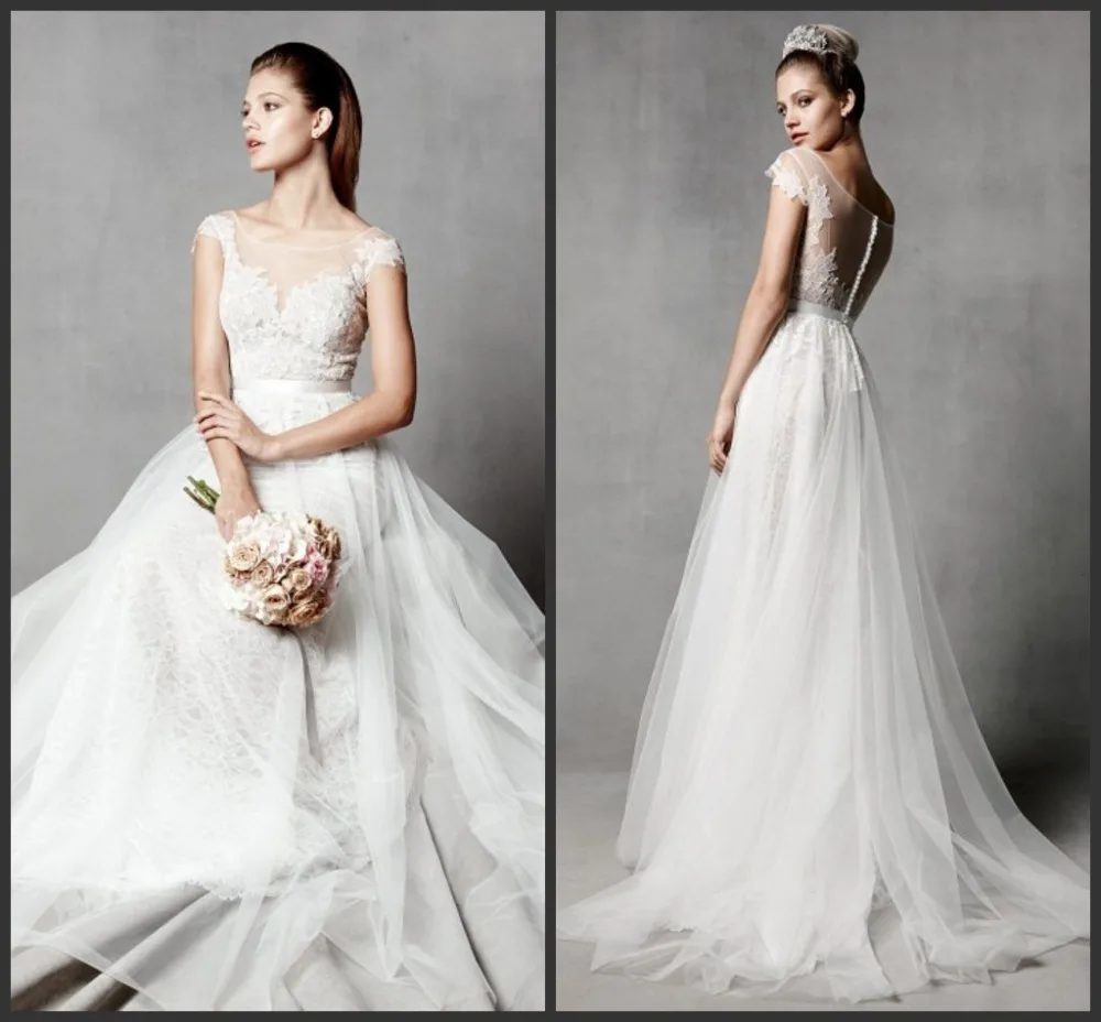 free shipping Said Ball Gown vestido de noiva Sheer Sleeves Bridal Gown with Crystals Sweet mother of the bride dresses