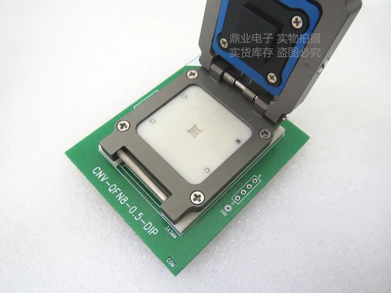 

Original KEE IC Test Seat QFN8 3X3 QFN9 QFN10 Burning Programm QFN12 QFN QFN14 QFN Socket Adapte