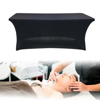 

Beauty Sheets Black Polyester Fiber Beauty Elastic Bed Cover Table Cloth Beautiful Tablecloth Table Cover Wedding DIY Birthday