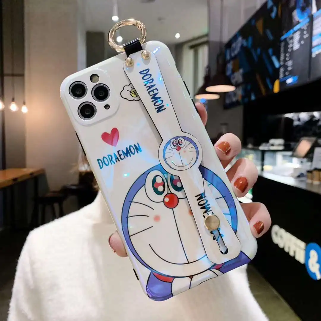Силиконовый чехол Doraemon для iPhone XR XS Max X 8 7 6 6S Plus 11 Pro | Мобильные телефоны и