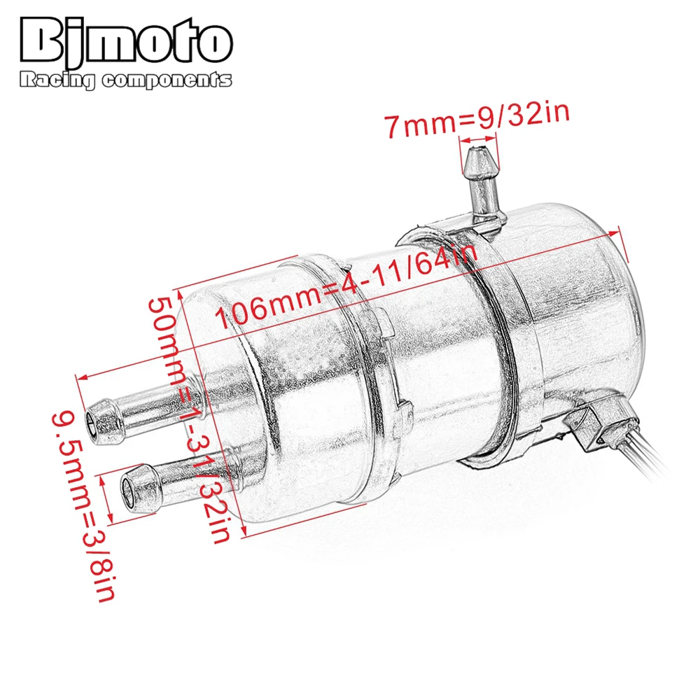 Топливный насос мотоцикла Электрический 12V для Honda VT1100T VT1100C VT1100D2 VT1100C VT1100C3 VT1100C2 16710-MAH-753 VT 1100C FuelPump