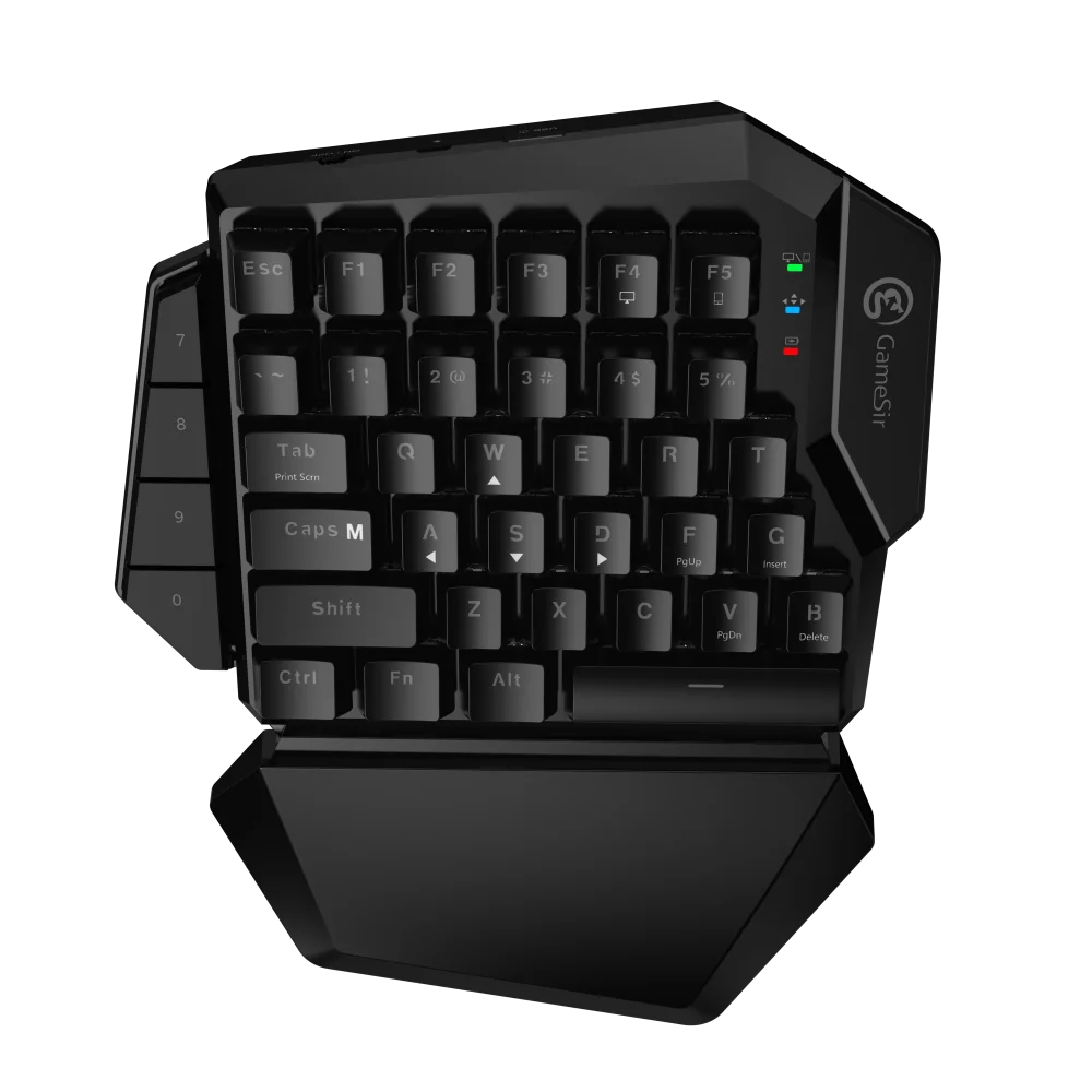 Z2 Gaming 2,4 GHz беспроводная клавиатура и мышь dpi комбинированная Одноручная электронная Спортивная клавиатура для Android/Windows для игр PUBG FPS
