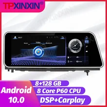 Radio con GPS para coche, reproductor Multimedia con Android 128, 10,0 GB, vídeo, estéreo, 2DIN, dvd, para Lexus RX 300, 350L, 450H, 2016   2018