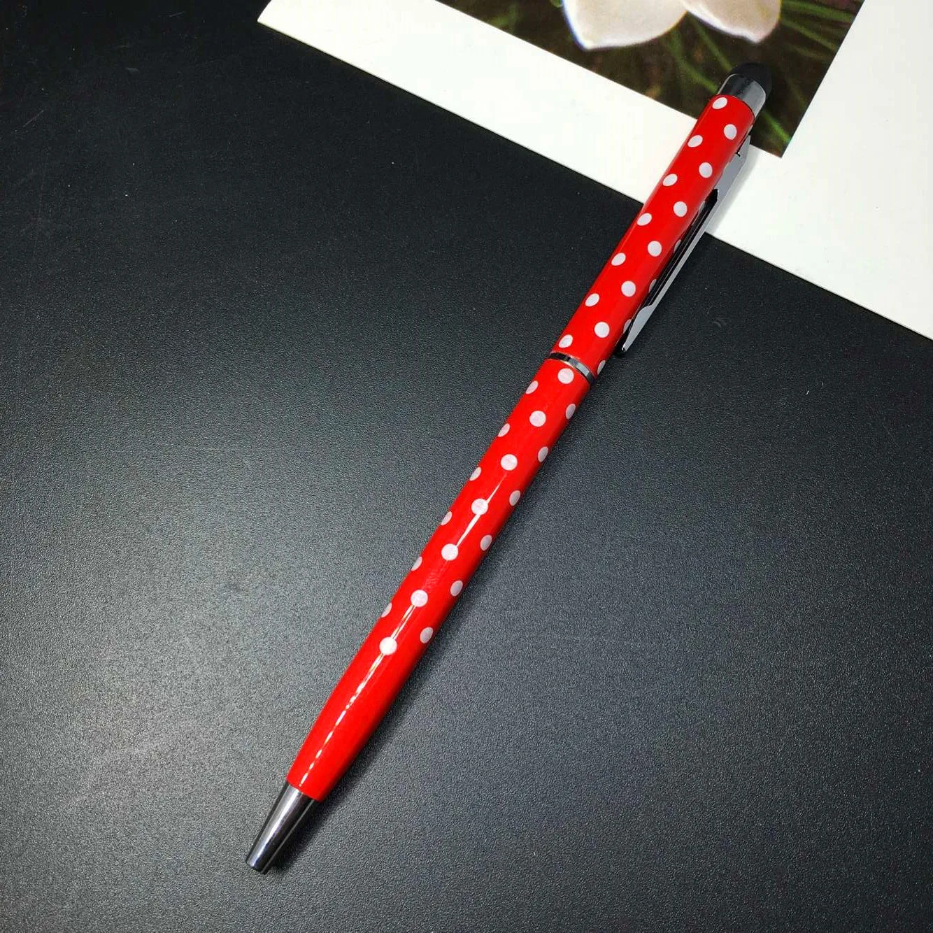 1 шт., шариковая ручка со стразами, многофункциональная гелевая ручка для сенсорного экрана, шариковая ручка, шариковая ручка для канцелярских принадлежностей, шариковая ручка 0,5 мм, Прямая поставка - Цвет: r