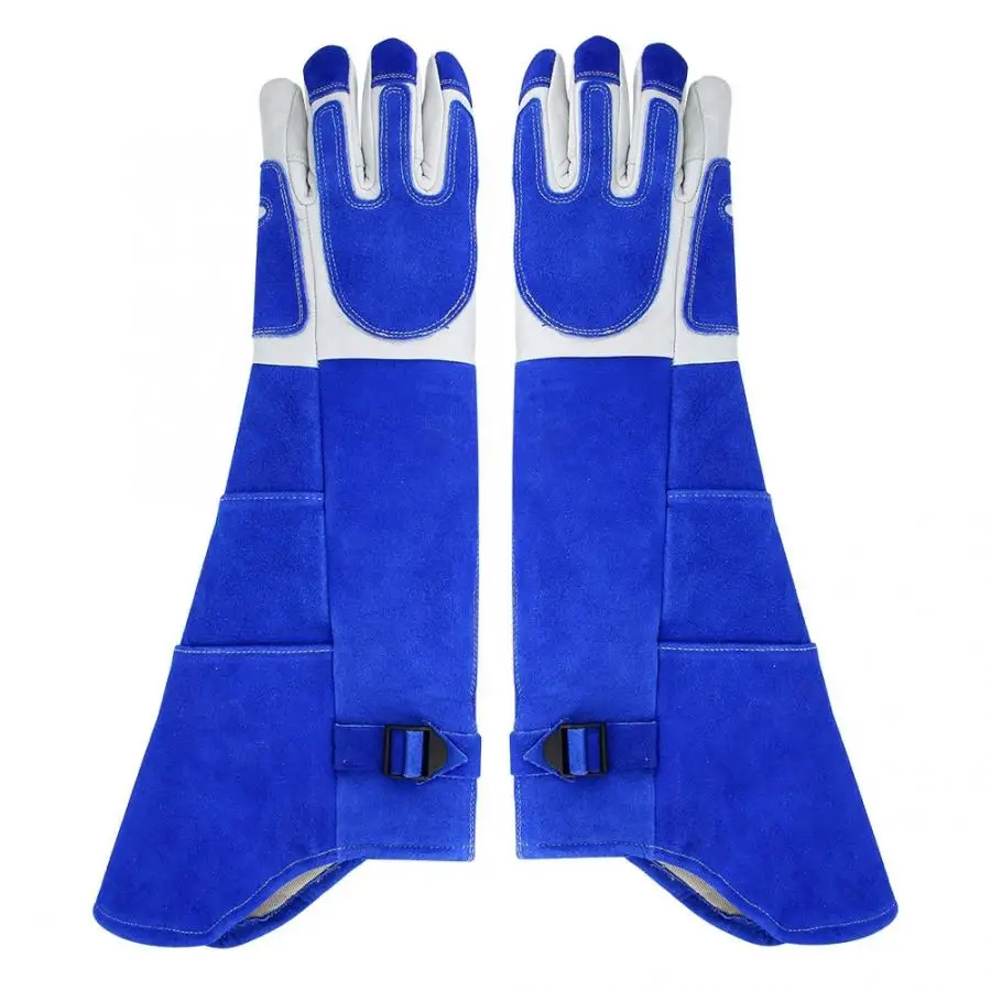 Handschoenen анти-Животный захват кожа длинный утолщение обучение собака Тамер ПЭТ защитные перчатки