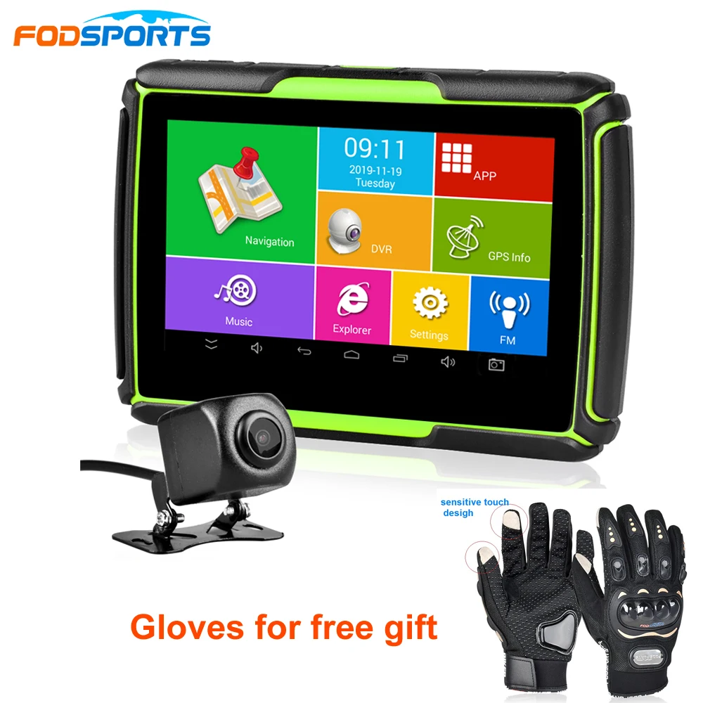 Najnowszy Fodsports GPS Moto Navigator 4.3 cala z DVR IPX7 wodoodporny System Android WIFI Bluetooth motocykl nawigacja GPS Najnowszy Fodsports GPS Moto Navigator 4.3 cala z DVR IPX7 wodoodporny System Android WIFI Bluetooth motocykl nawigacja GPS