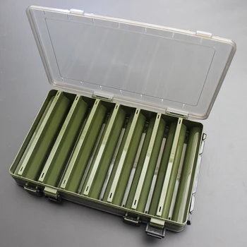 

Fishing Lure Box Double Sided Tackle Box Fishing Lure Egi Squid Jig Pesca Accessories Box Minnows Bait Fishing Tackle Container