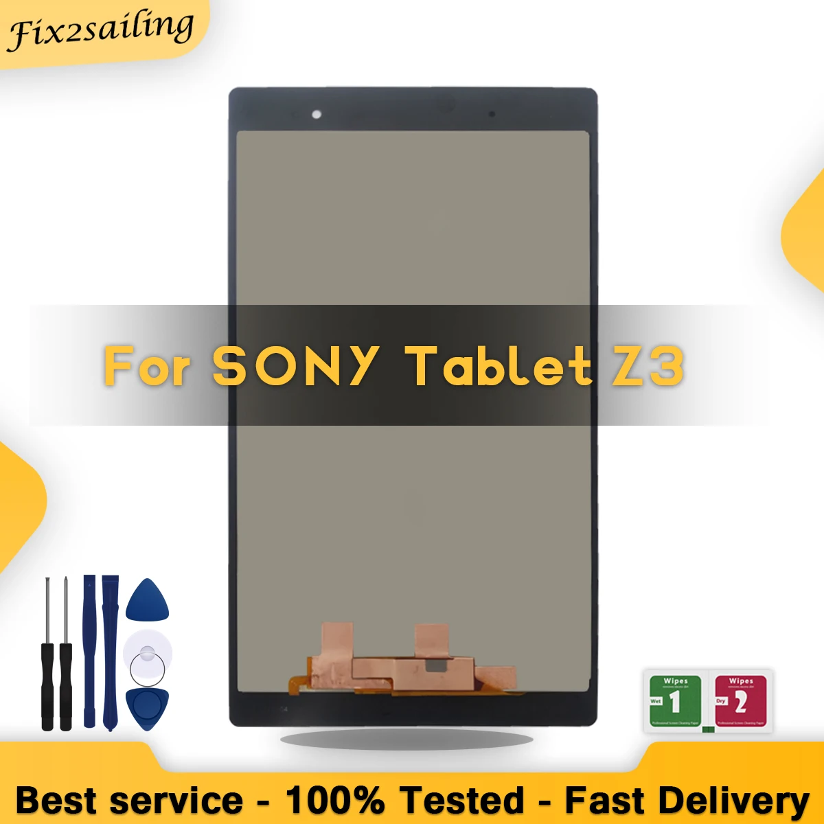 Сменный сенсорный ЖК-дисплей для Sony Xperia Tablet Z3 SGP611 SGP612 SGP621 + Инструменты |