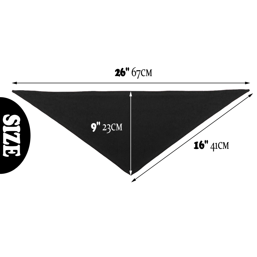 Title 1, Custom Dog Bandana Pet Accessories Cotton Small...