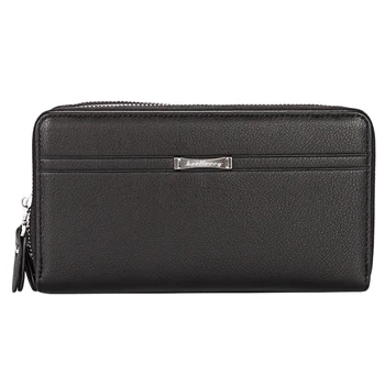 

Baellerry Men Clutch Wallets PU Large Capacity Men Wallet Business Solid Male Purses