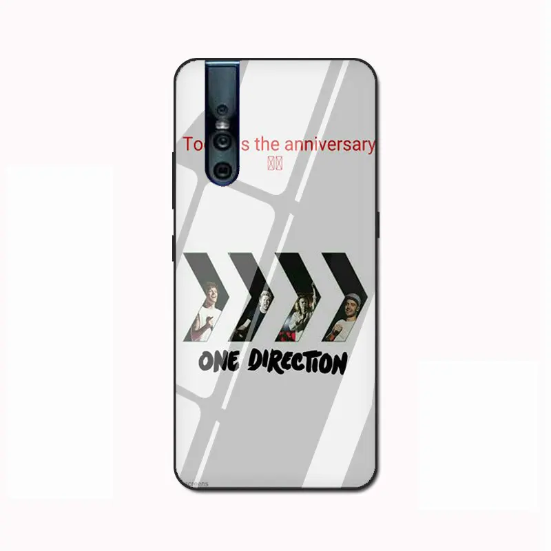 G8 EWAU One Direction закаленное Стекло телефона чехол КРЫШКА ДЛЯ VIVO V9 V15 Y17 Y85 Y89 Y93 Y95 Y91 C - Color: G8