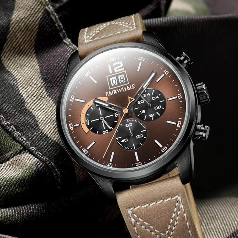 

Men's Fashion Watch Stainless Steel Mesh Belt Calendar Quartz Sport Watches Business Casual Watch for Men Clock Montre Homme