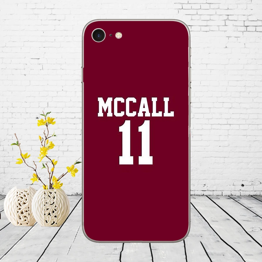 17 240DD Teen Wolf Stilinski 24 McCALL 11 LAHEY 14 DUNBAR 9 Coque Cover Чехол для iPhone 5 5S SE 6 6s 8 plus 7 7plus X XS SR MAX - Цвет: 17