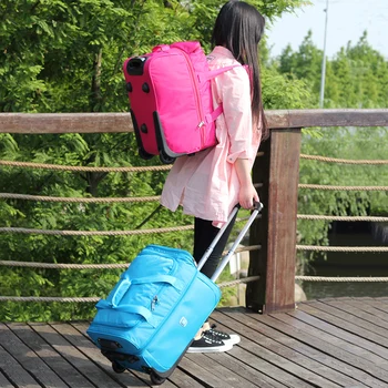 

Luggage Suitcase Oxford Light Pull Rod Bag Large Capacity Canvas Travel Bag Student Pull Rod Suitcase Female 20 Inches