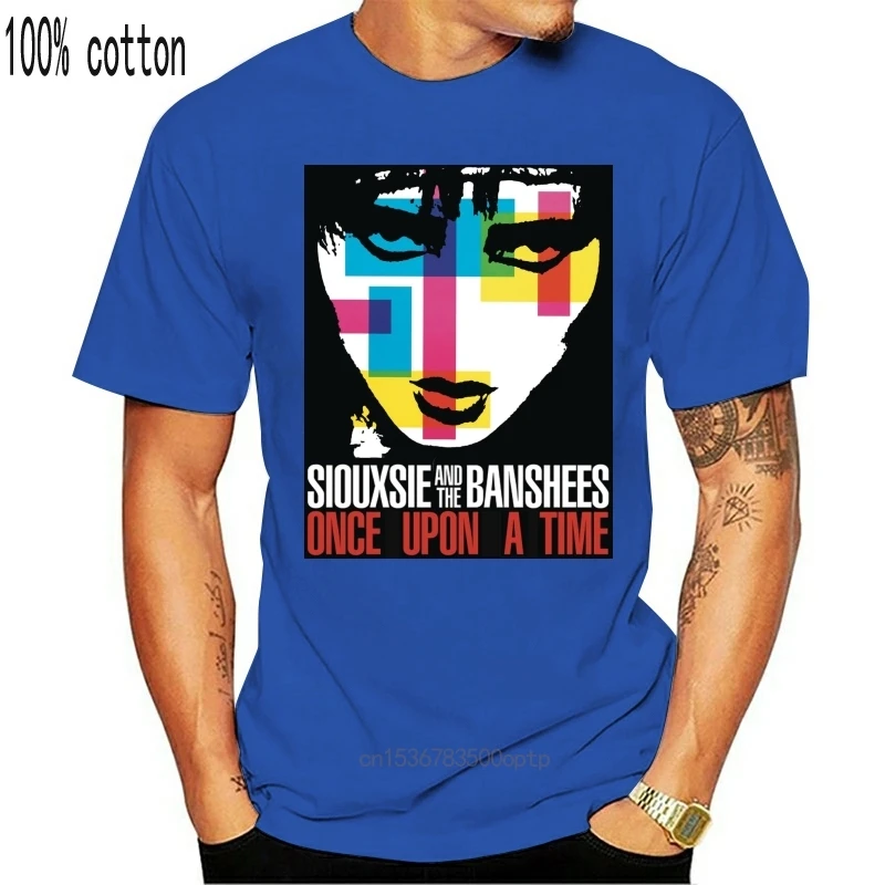 Мужская черная футболка SIOUXSIE &amp THE BANSHEES ONCE UPON A TIME POST PUNK GOTH S-5XL | Женская одежда