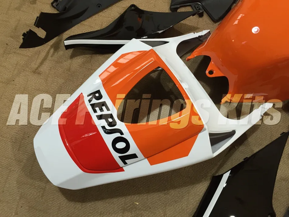 Инъекций ABS Полный комплект обтекателя подходит для Honda CBR600RR 13, 14, 15, 16, 17, F5 2013 Обтекатели Repsol 93