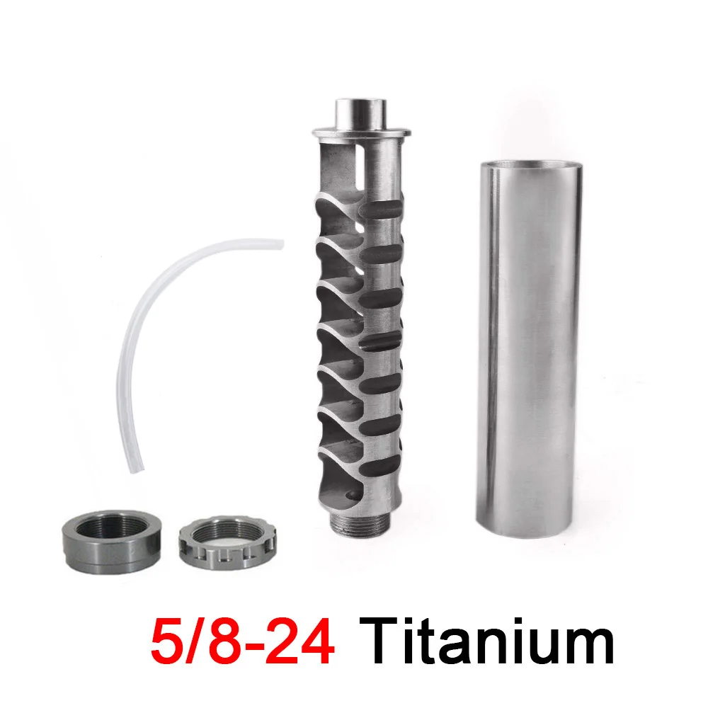 Алюминиевый спиральный 1/2-28 5/8-24 одножильный автомобильный топливный фильтр для NAPA 4003 WIX 24003 растворитель RS-OFI022 - Цвет: Titanium 24