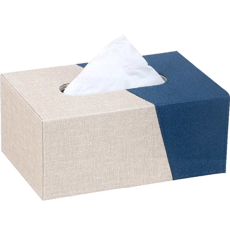 

Nordic Style Tissue Box Creative Stitching Color Plastic Wet Wipes Box Home Living Room Coffee Table Napkin Paper Tray 50ZJH46
