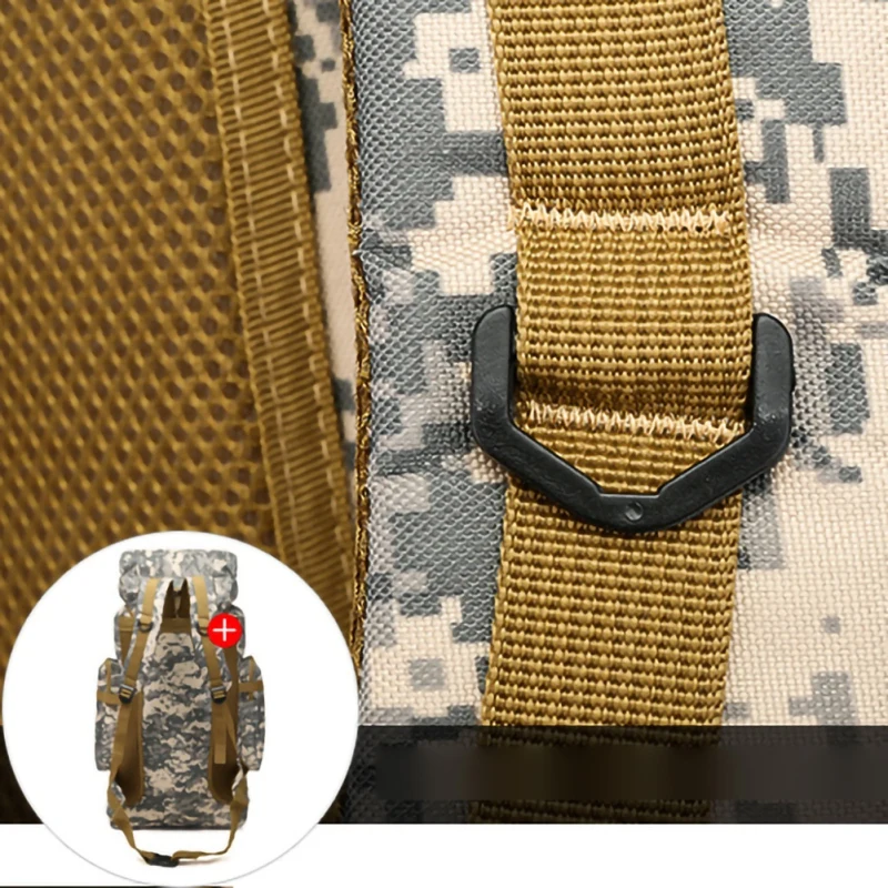 Вместительный рюкзак для альпинизма, военный тактический рюкзак, рюкзак для охоты, стрельбы, кемпинга, сумка, система Molle