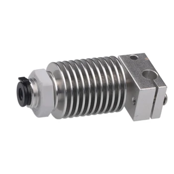 

Extruder Head Nozzle Heating Block 4.1mm Hole for 1.75mm Filament for E3D V6 Nozzle Heating Head 3D Printer Parts