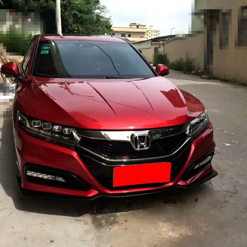 Автомобильный передний бампер протектор для Honda Spirior+ передние бамперы диффузор для губ украшение противоскользящая пластина бампер крышка