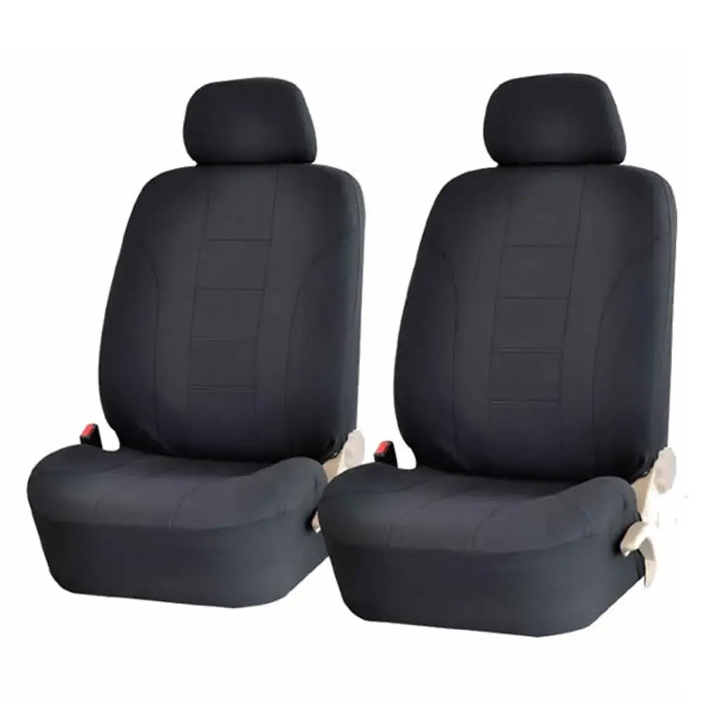 9pcs/4pcs Car Seat Cover Universal Classic Fashion Style Seat Protector Four Seasons Car-styling Auto Interior Accessories - Название цвета: All black 4pcs set