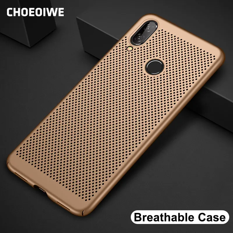 

CHOEOIWE for Redmi Note 7 Case Ultra-thin Cooling Phone Case for Xiaomi Redmi Note 7 Pro Note 6 Pro Breathing Cases Hard Cover