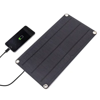 

KINCO 40W 12V Solar Panel Double USB Power Bank Board External Battery Charging Solar Cell Board Crocodile Clips Car charger