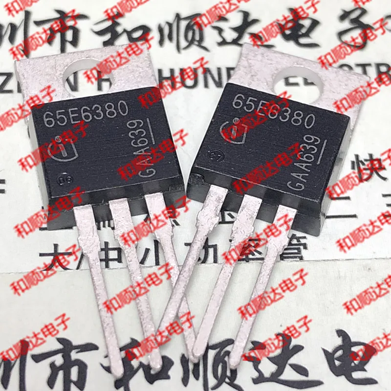 10 шт./лот 65E6380 IPP65R380E6 к-220 700V 29A