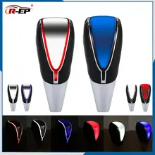 R-EP Universal alavanca de Câmbio Do Carro de Corrida Engrenagem Shifter Knob com LED Toque para A Maioria Dos Carros Konbs