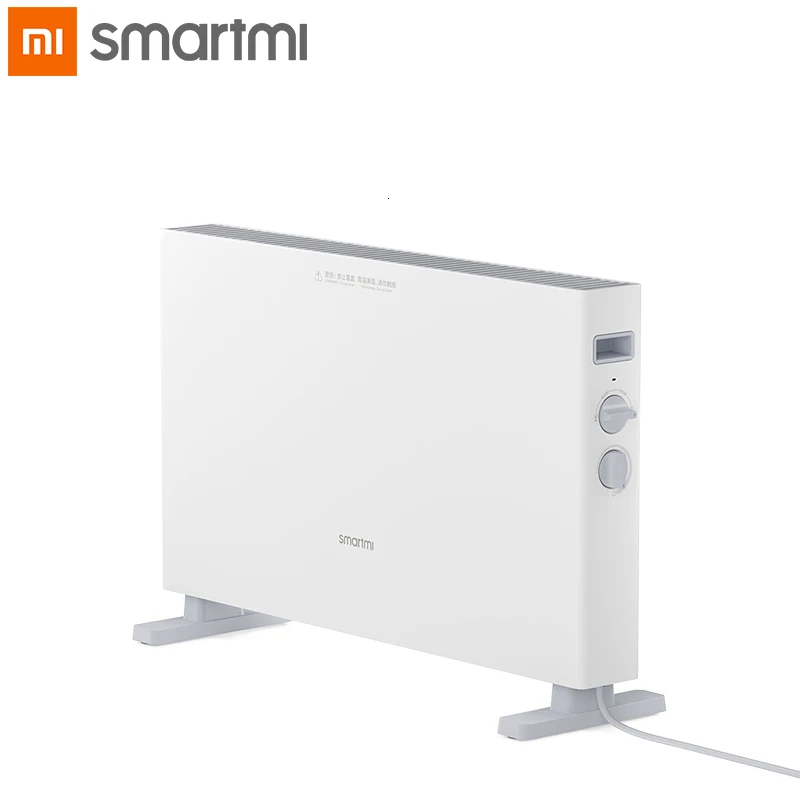 Xiaomi smartimi электрический обогреватель 1S быстрый удобный обогреватель для дома комнаты Быстрый конвекторный вентилятор для камина настенный обогреватель бесшумный - Цвет: White