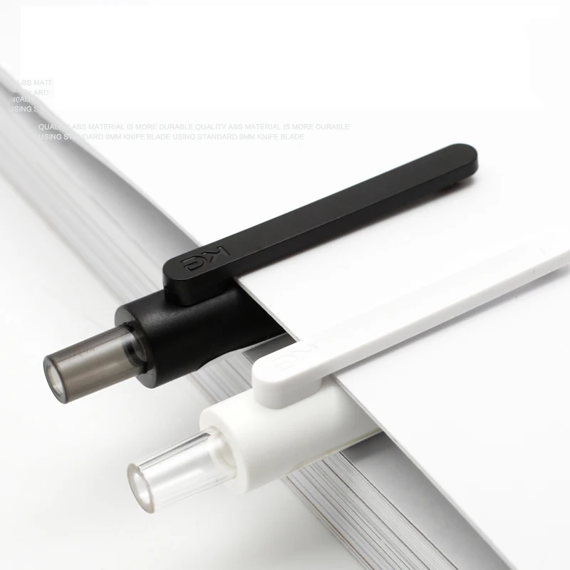 Youpin KACO Gelstift, einfache schwarz-weiße Stange, 0,5 mm, ру Pier-Gelstift, schwarze Tinte, Kugelschreiber, glattes Schreiben für Schule und Büro – Detail 3