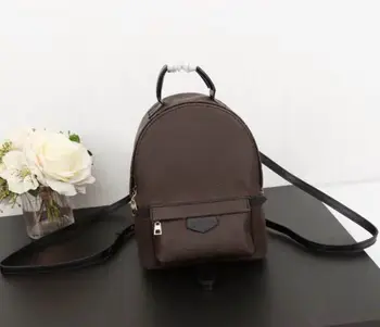 

Luxury Brand Mini Palms Spring Backpack Bag Women Classic Designer Mini Bags Top Quality Real Leather Cute Lady Small Backpack