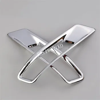 

For Toyota Corolla 2014 ABS chrome Rear fog Light Lamp cover Trim auto accessories 2pcs