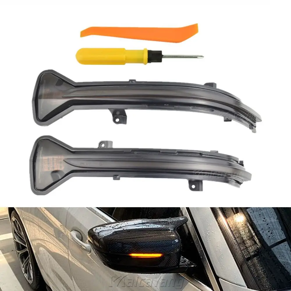 LHD для BMW 5 6 7 8 серии G30 G31 G32 G11 G12 G14 G15 M5 F90 боковой зеркальный индикатор светодиодный