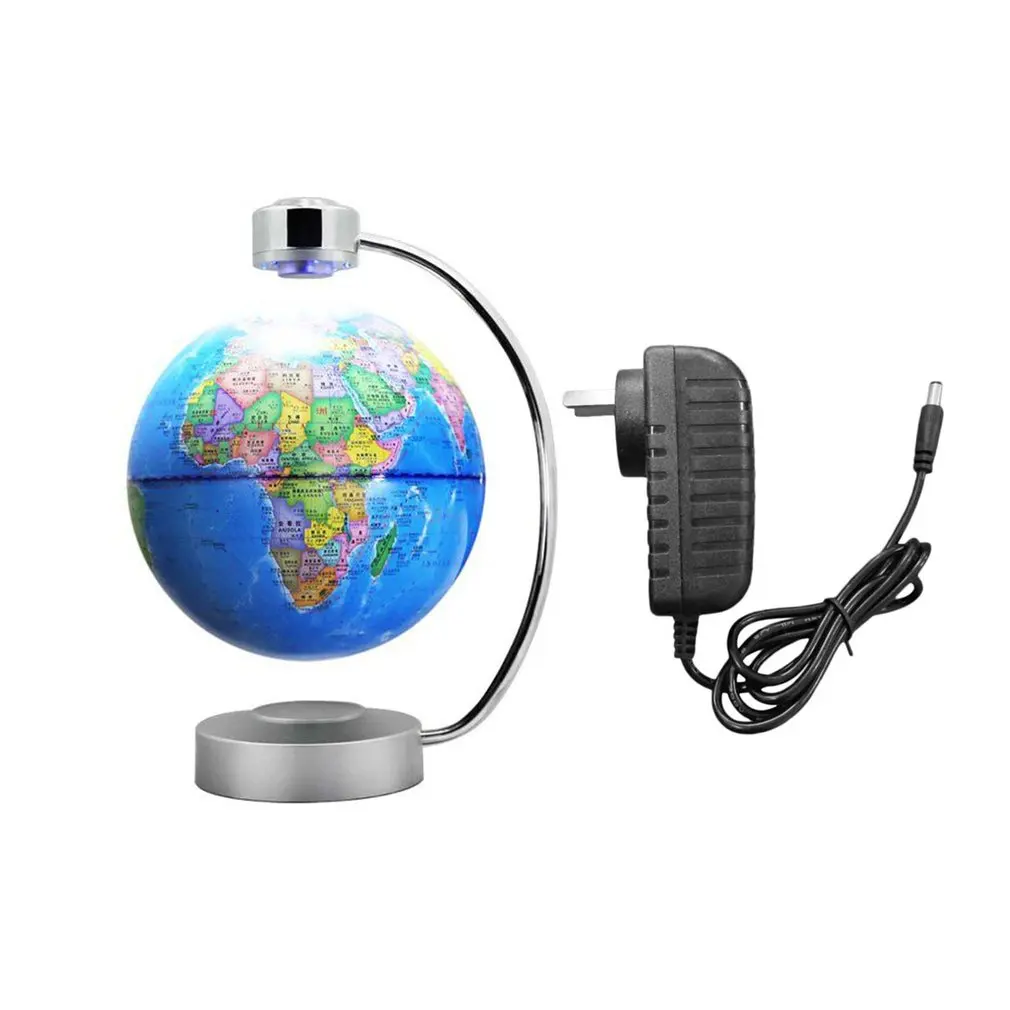 

8 Inch Magnetic Levitation Globe With LED Light Electronic Floating Globe for Child Home Bedroom Study AU Plug