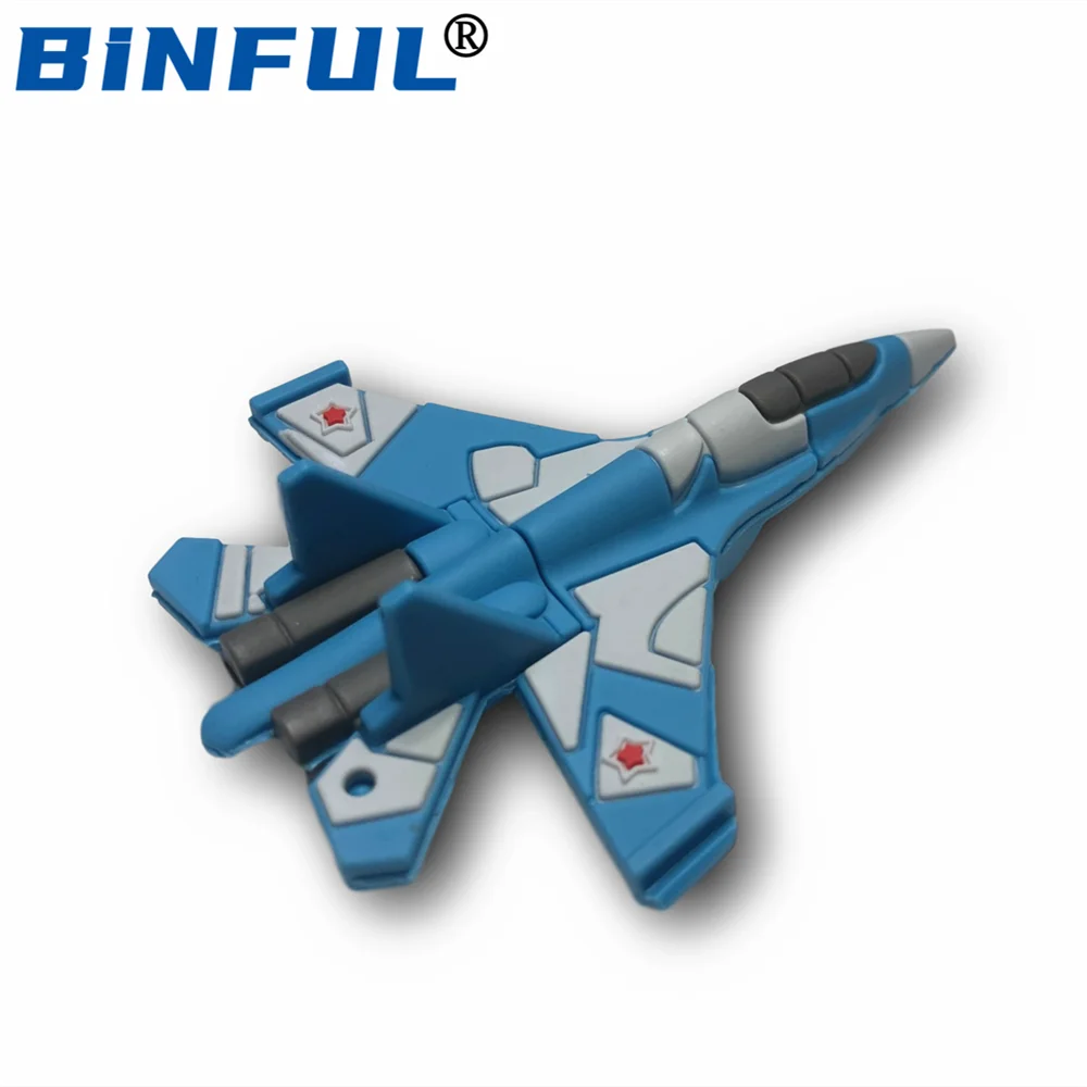 Usb флеш накопитель BINFUL Aircraft 256 ГБ 4 8 16 32 64 128 ГБ|USB флэш-накопители| |