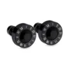 Luxukiskids-ensembles de boucles d'oreilles pour hommes et femmes, bijoux en acier inoxydable noir, 9mm, à la mode, noël, 2022 ► Photo 1/5